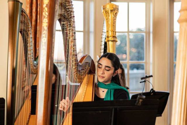 Zoë Winn, Harpist