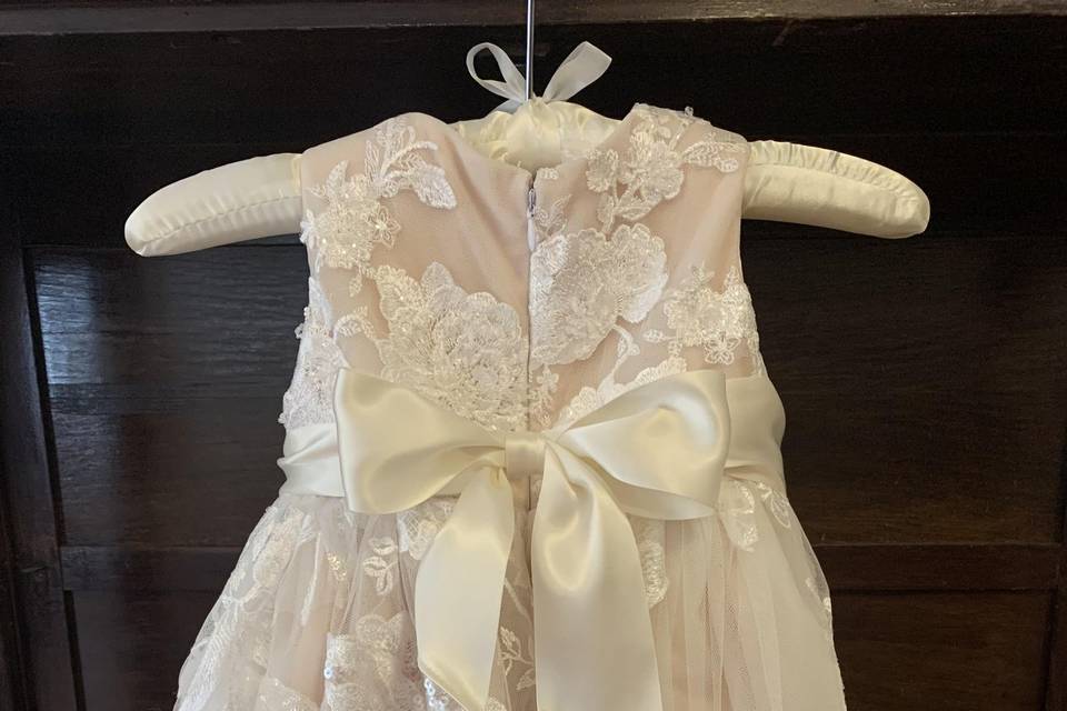 Custom flower girl dress