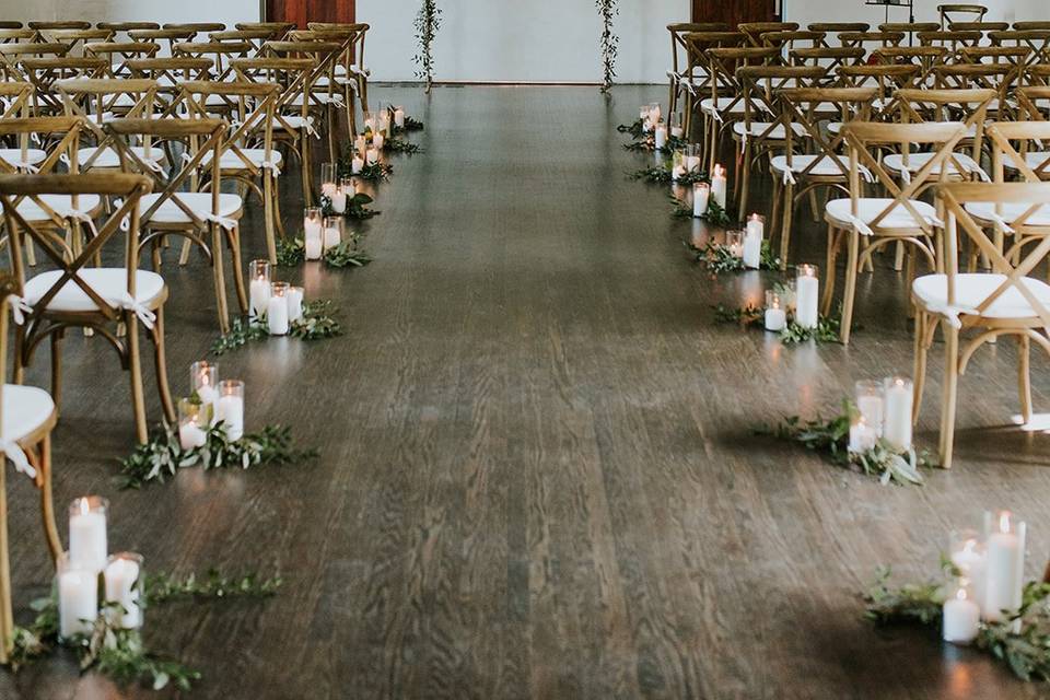 Ceremony layout