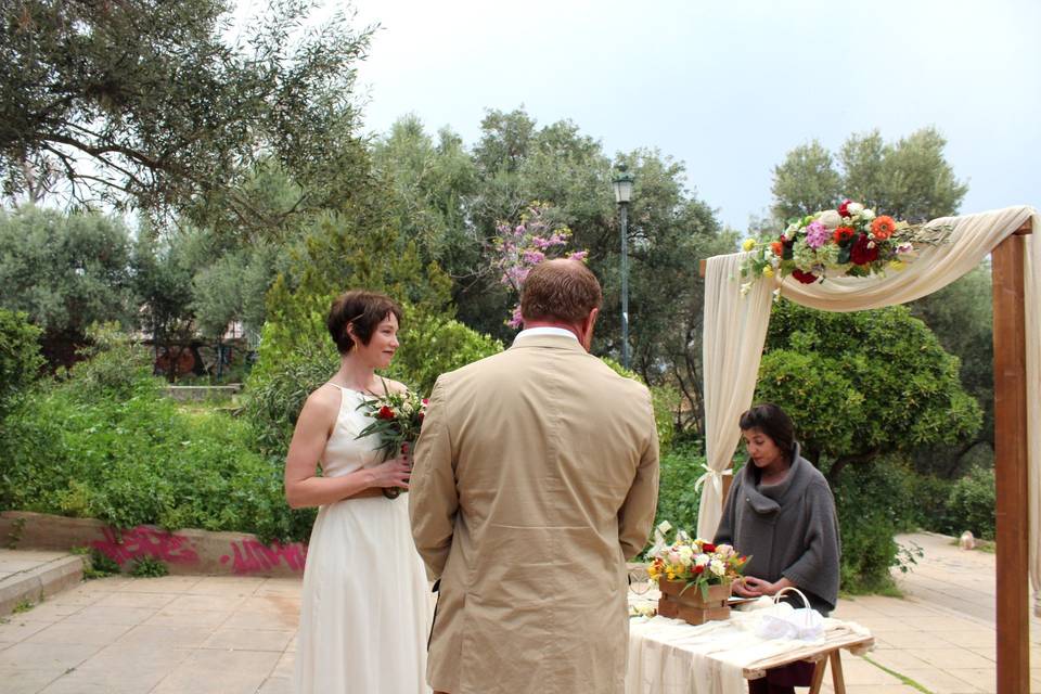 Wedding under the Acropolis