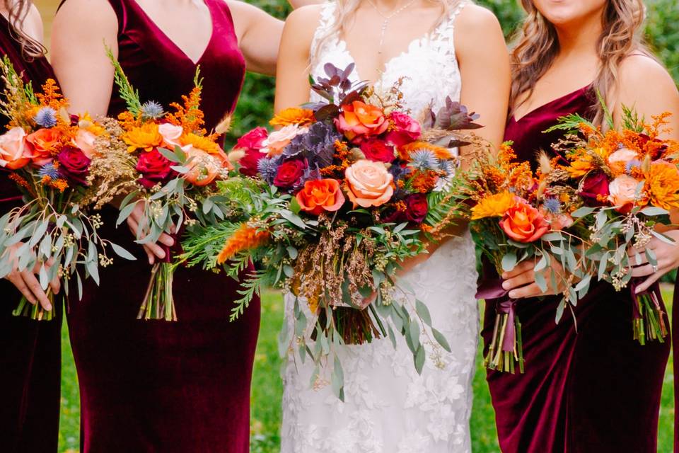 Fall Maine Wedding