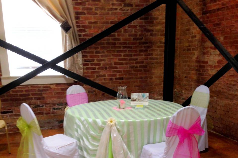 VJ Linens & Decorators-Chair Covers