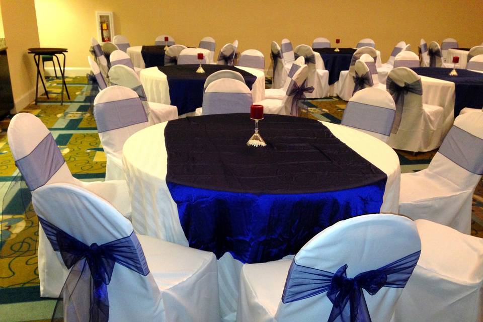 VJ Linens & Decorators-Chair Covers