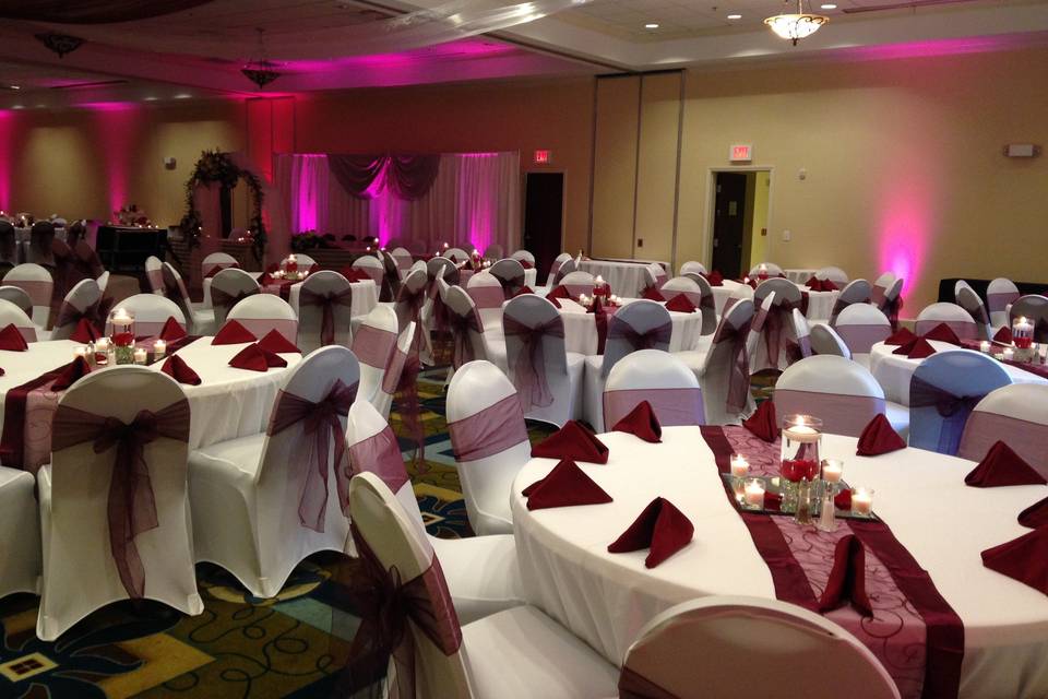 VJ Linens & Decorators-Chair Covers