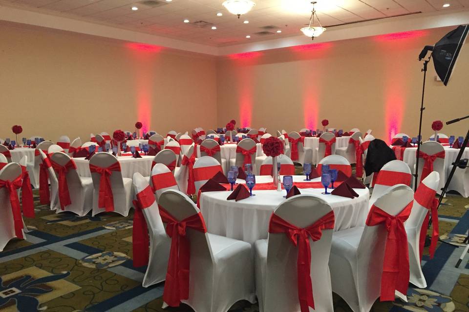 VJ Linens & Decorators-Chair Covers