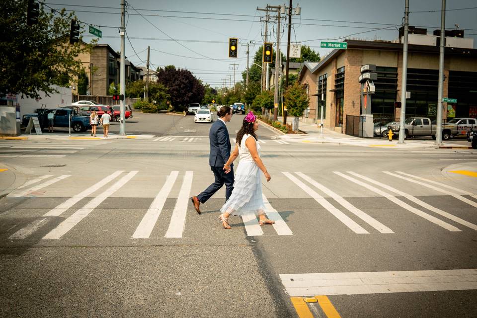 Road crossing