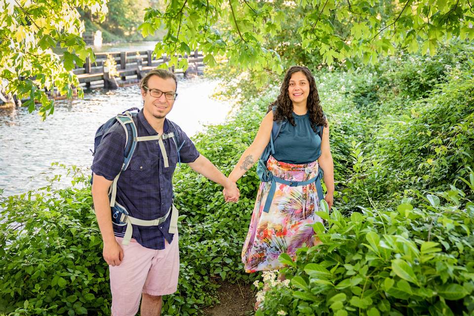 Hiker's Engagement Shoot
