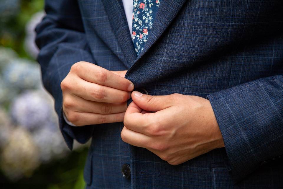 Groom Buttons