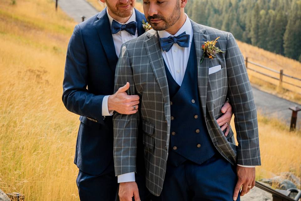 Groom and groom