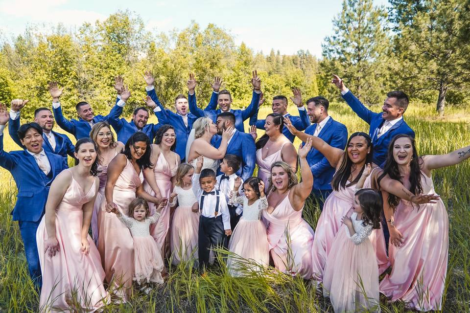 Wedding party Yay!