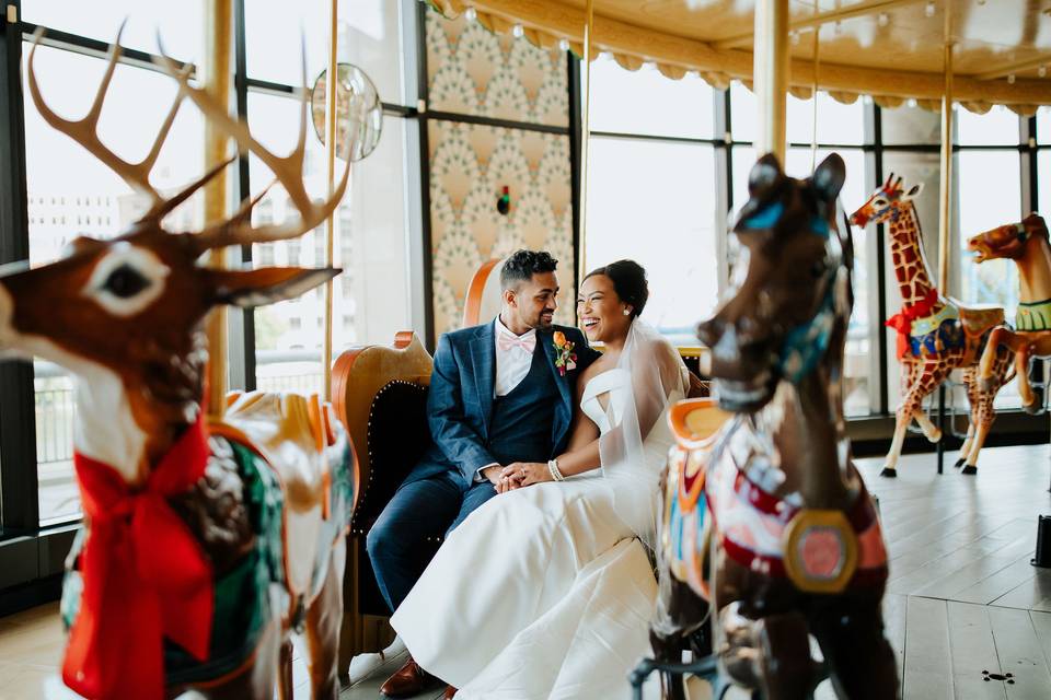 Museum wedding