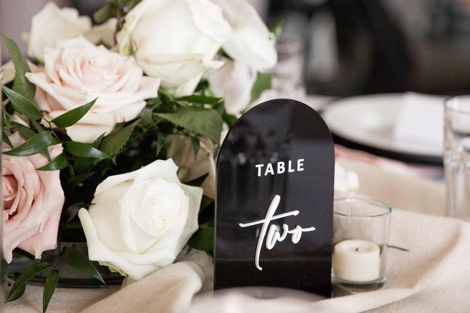 Table setting idea