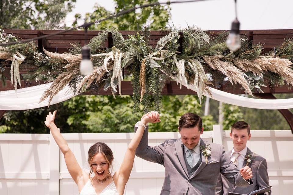 Outdoor ceremony