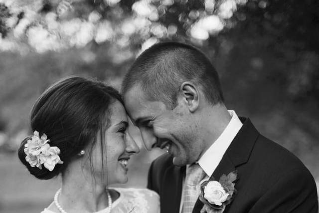 Loving newlyweds