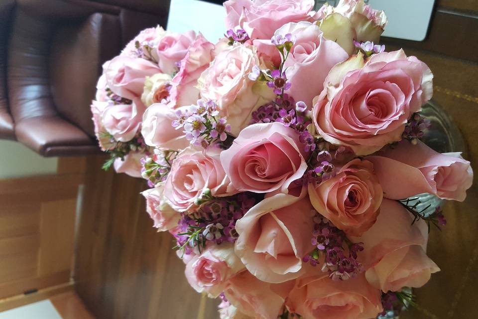 Blush pink bouquet