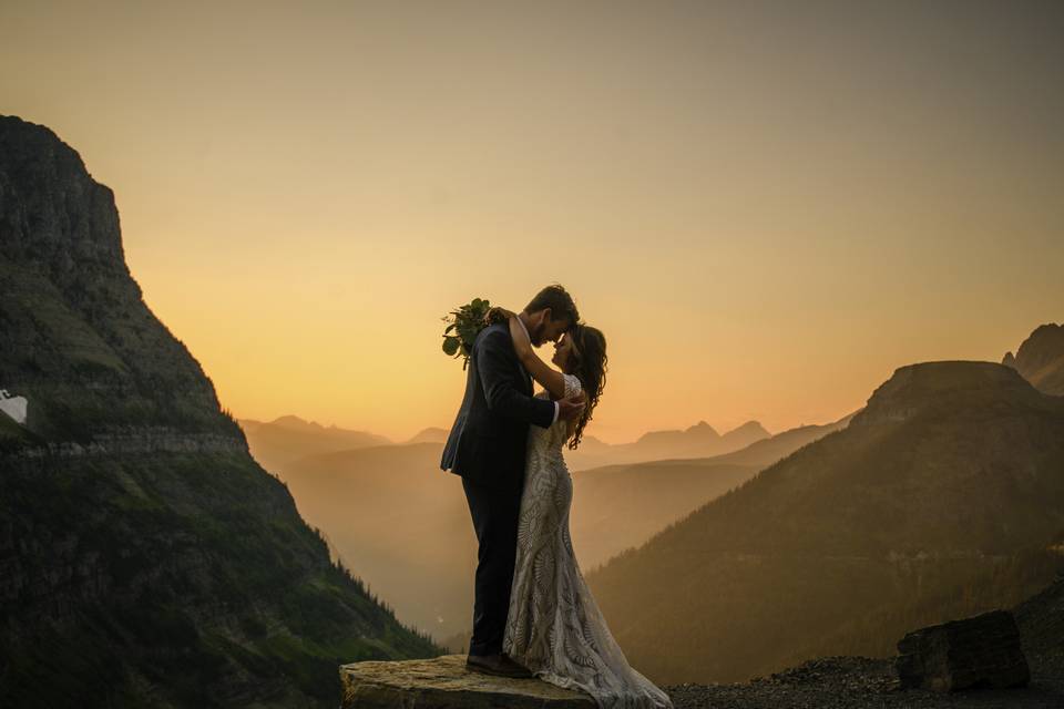 Glacier Park Sunset