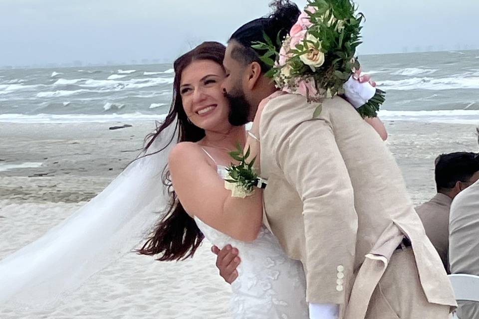 Sunset wedding, Naples