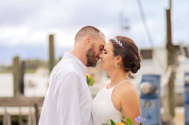 Wedding on the  Wharf