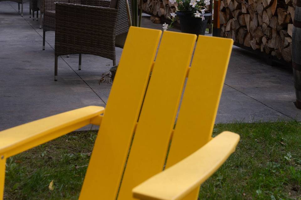 Patio at the Birch