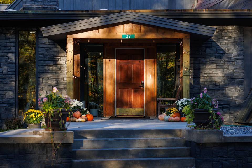 Front entrance of the Birch