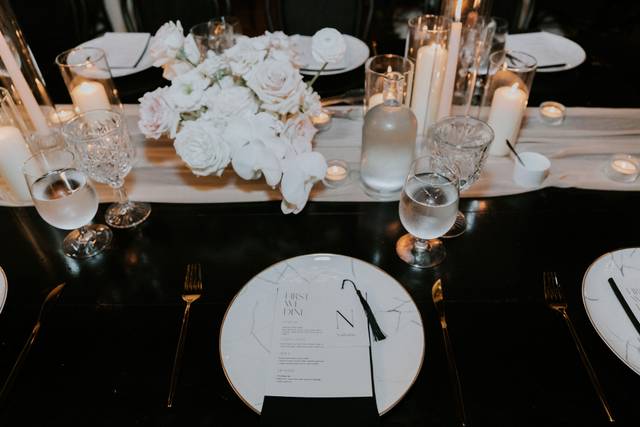 Menu + placecard
