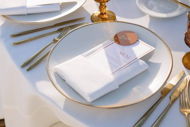 Menu + place card