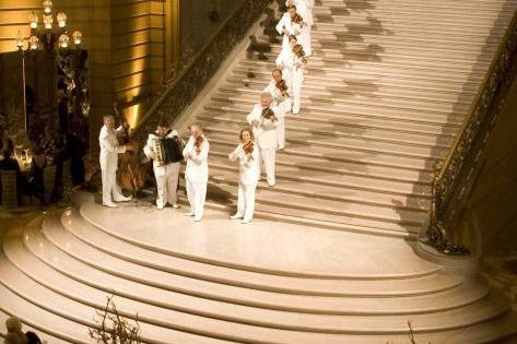 The wedding stairs