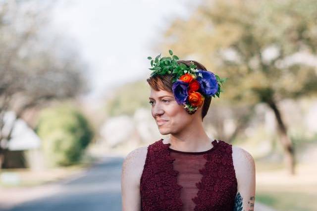 Flower headband
