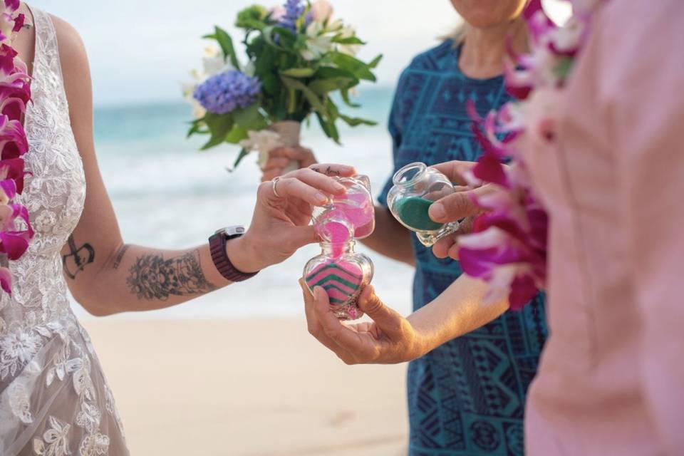 Sand Unity Ceremony