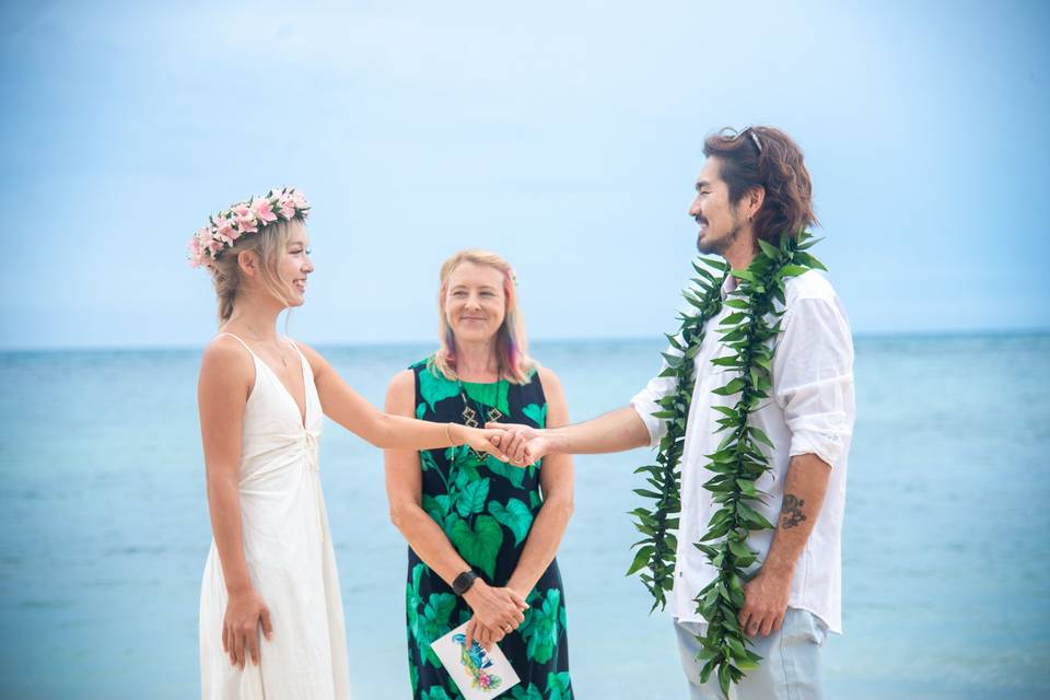 Custom Maile-style & haku leis