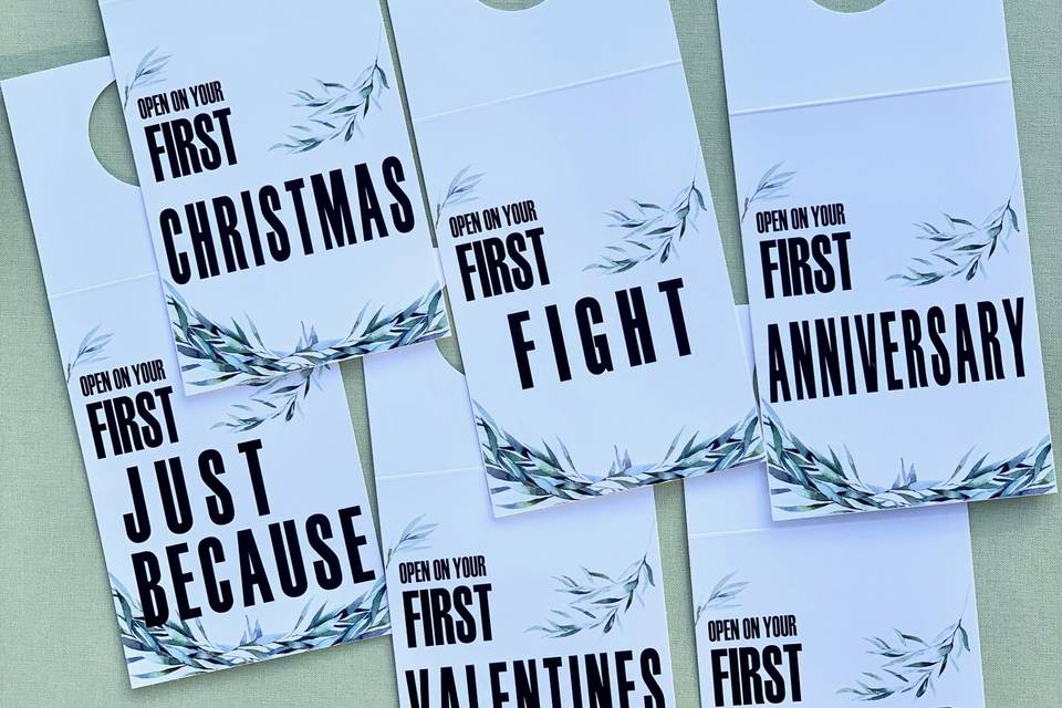 Year of Firsts Bottle Tags