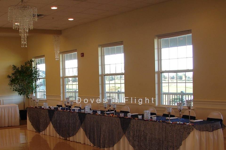 Doves in Flight Decorating/Chair Covers of Lansing