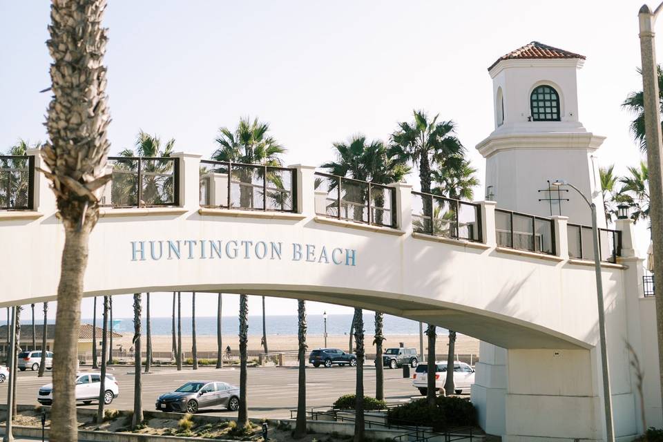 Huntington Beach Hyatt Bridge