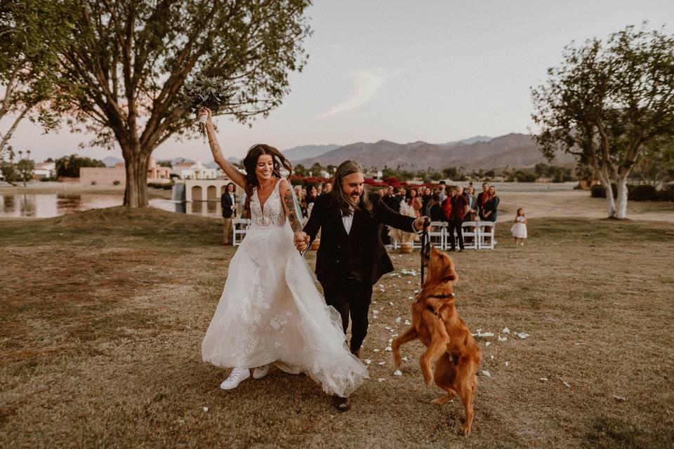 Palm springs wedding