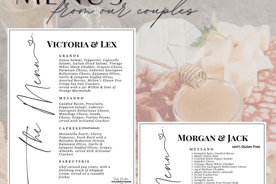 Menus