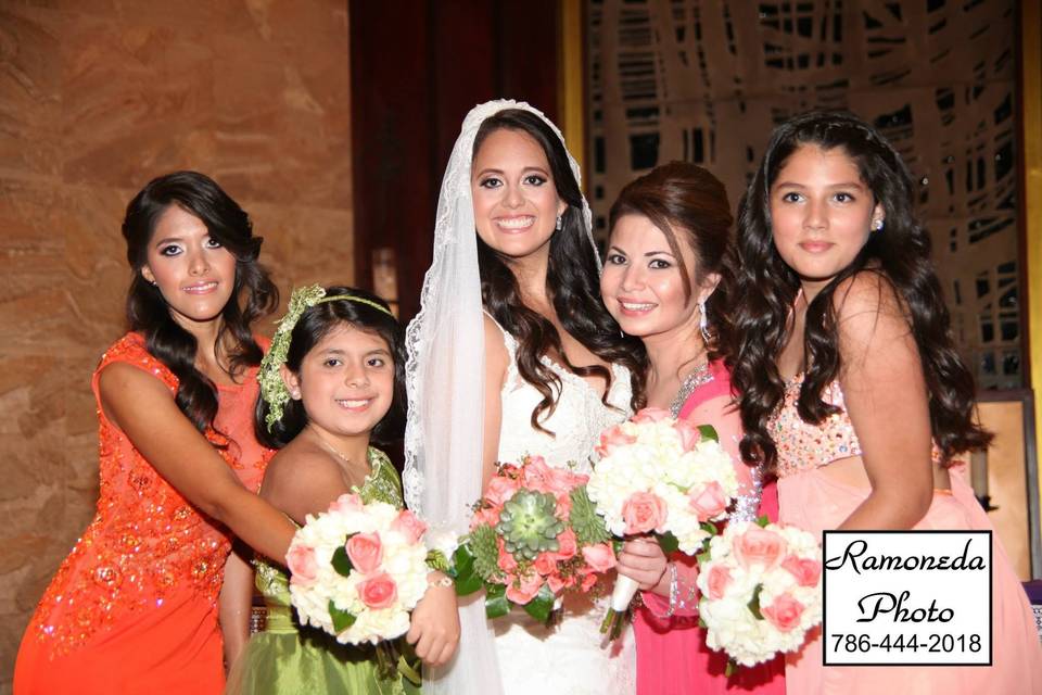 Bride & Her Girls