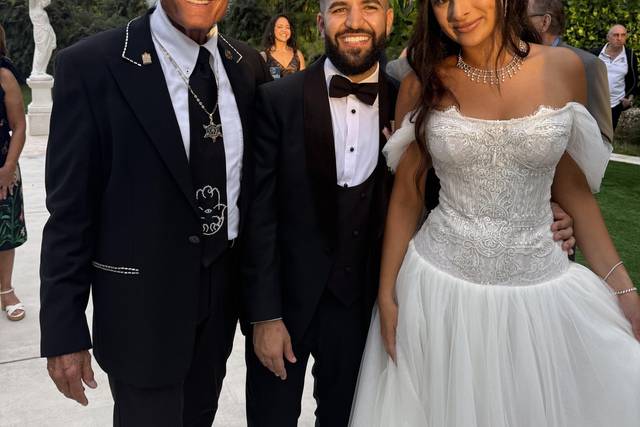Wedding with Rabbi Frank