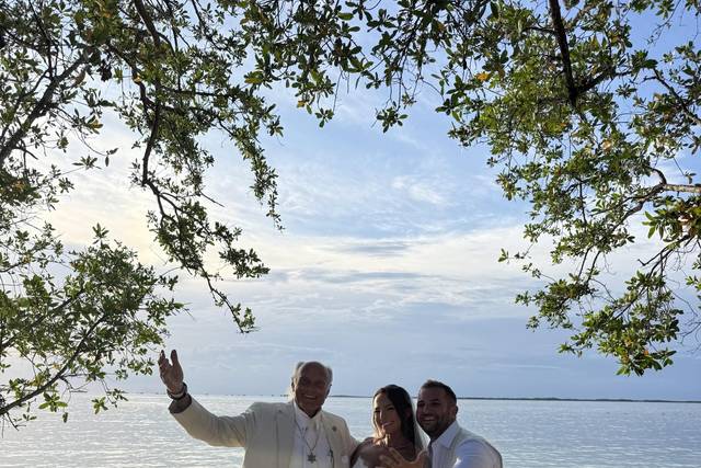 Wedding with Rabbi Frank