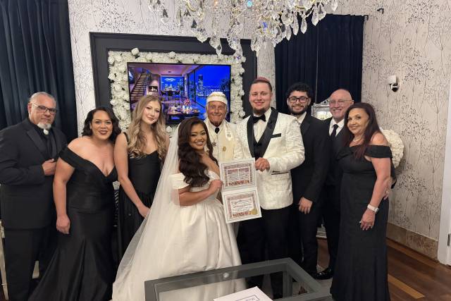 Wedding With Rabbi Frank