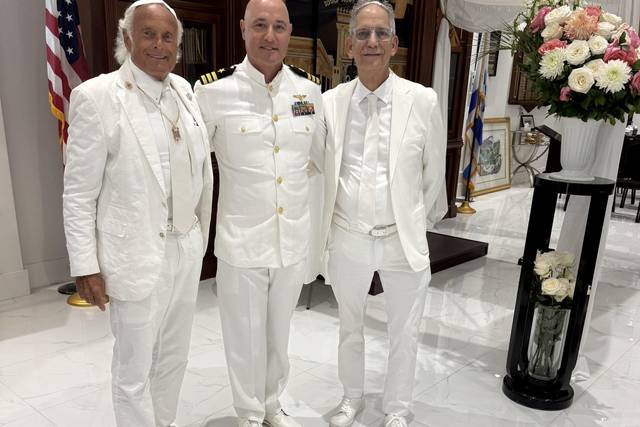 Wedding with Rabbi Frank