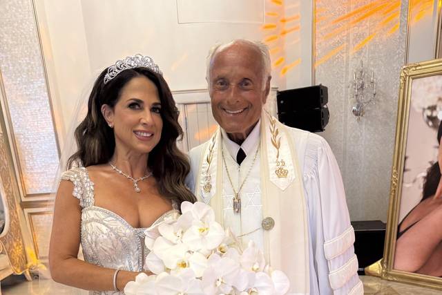 Wedding with Rabbi Frank