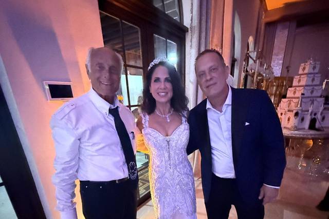 Wedding with Rabbi Frank