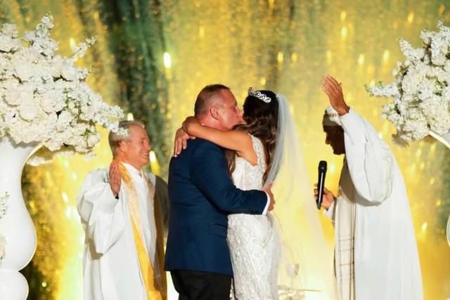 Wedding with Rabbi Frank