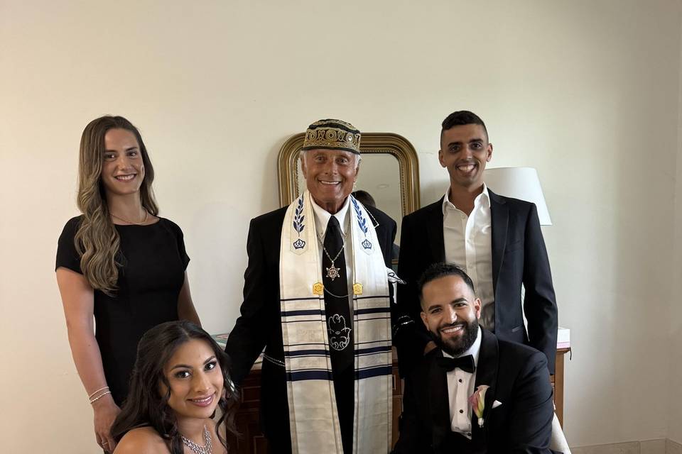 Wedding With Rabbi Frank