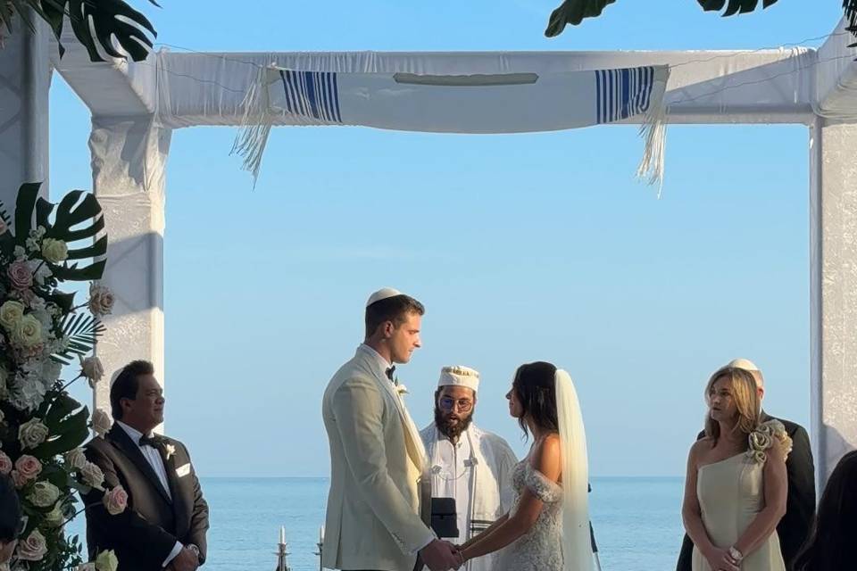 Wedding with Rabbi Emmet Frank