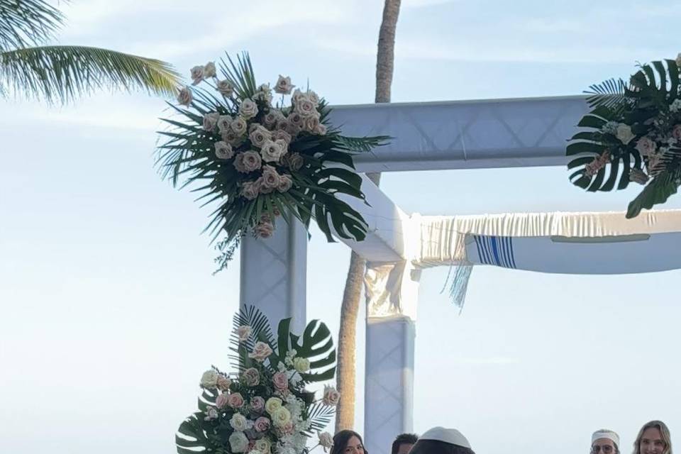 Wedding with Rabbi Frank