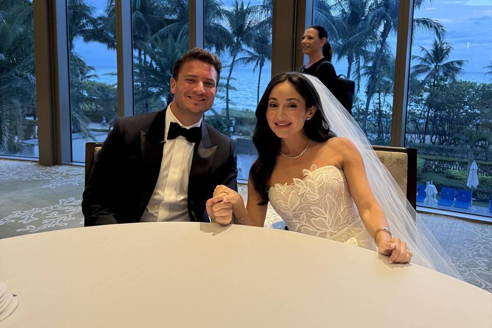Wedding with Rabbi Frank