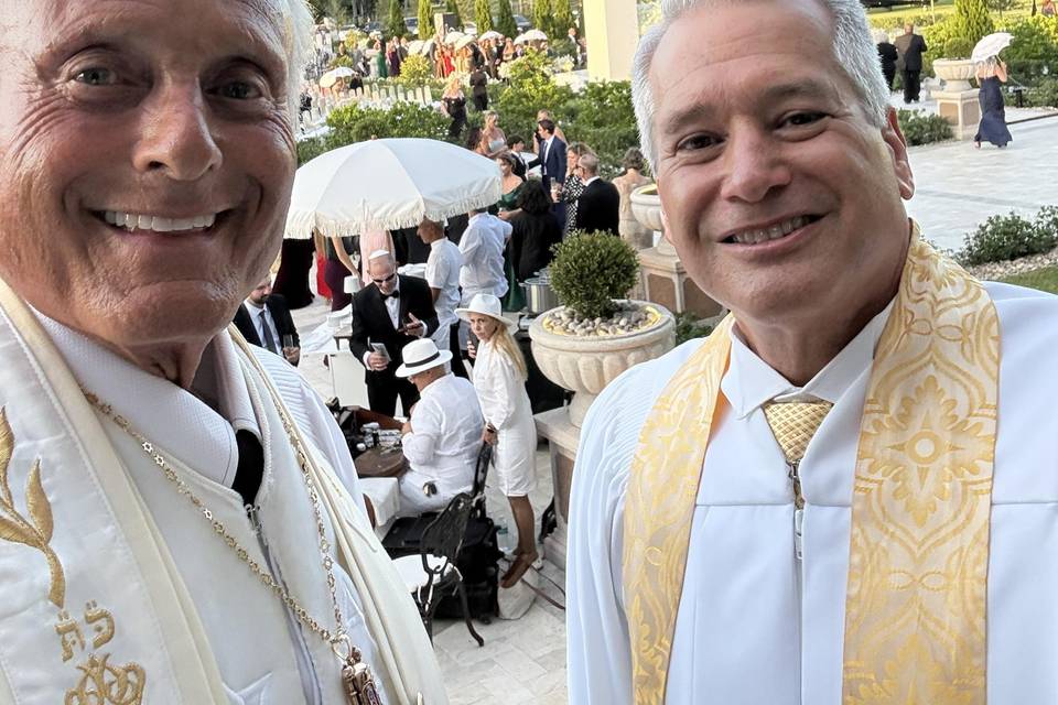 Wedding with Rabbi Frank
