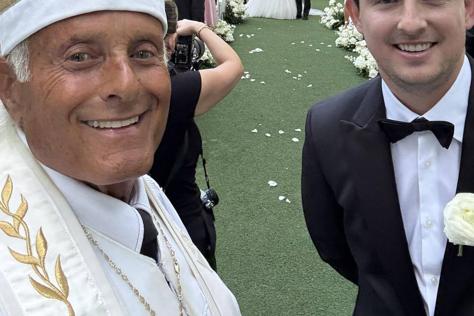 Wedding with Rabbi Frank