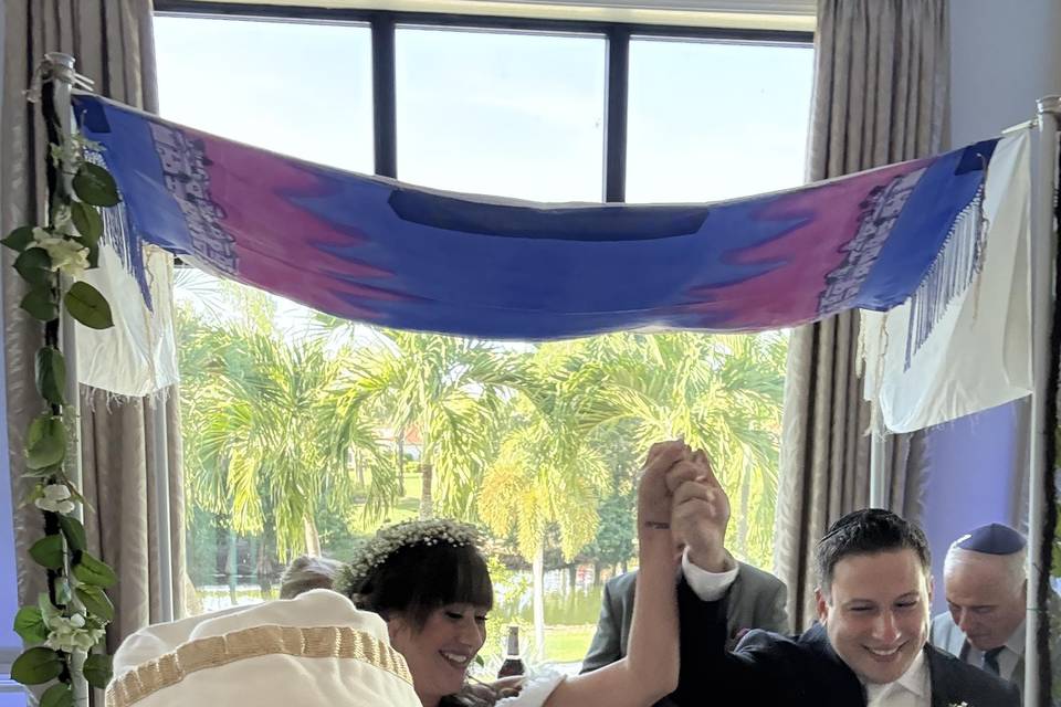 Wedding with Rabbi Frank